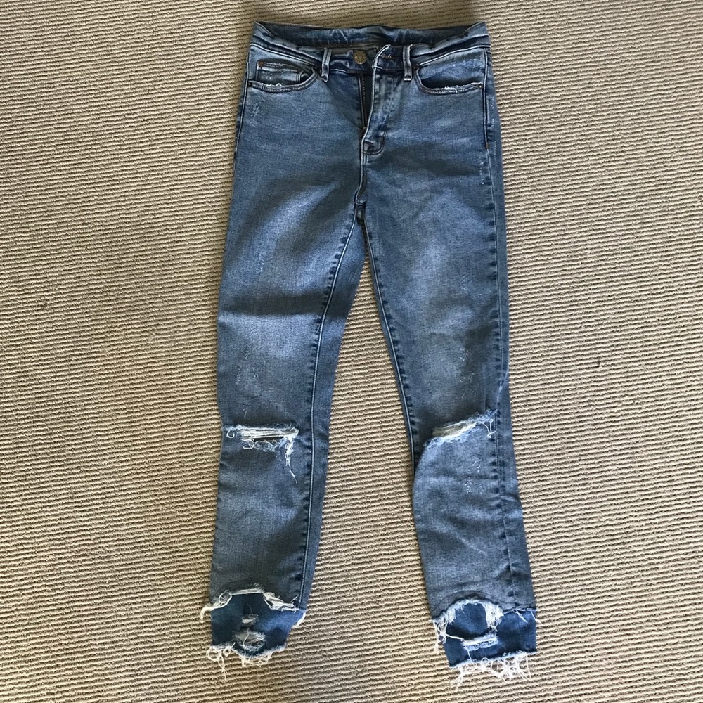 Urban outfitters skinny jeans with rips